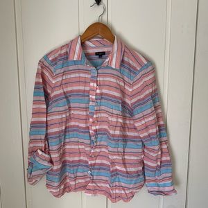 Talbots petite button down size L
